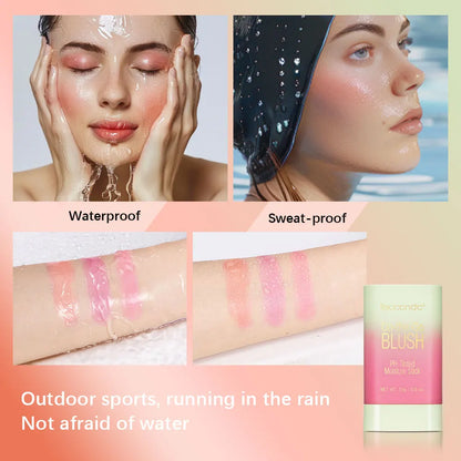 ibcccndc® 3-in-1 pH Temperature Color-Changing Blush & Lip Stick
