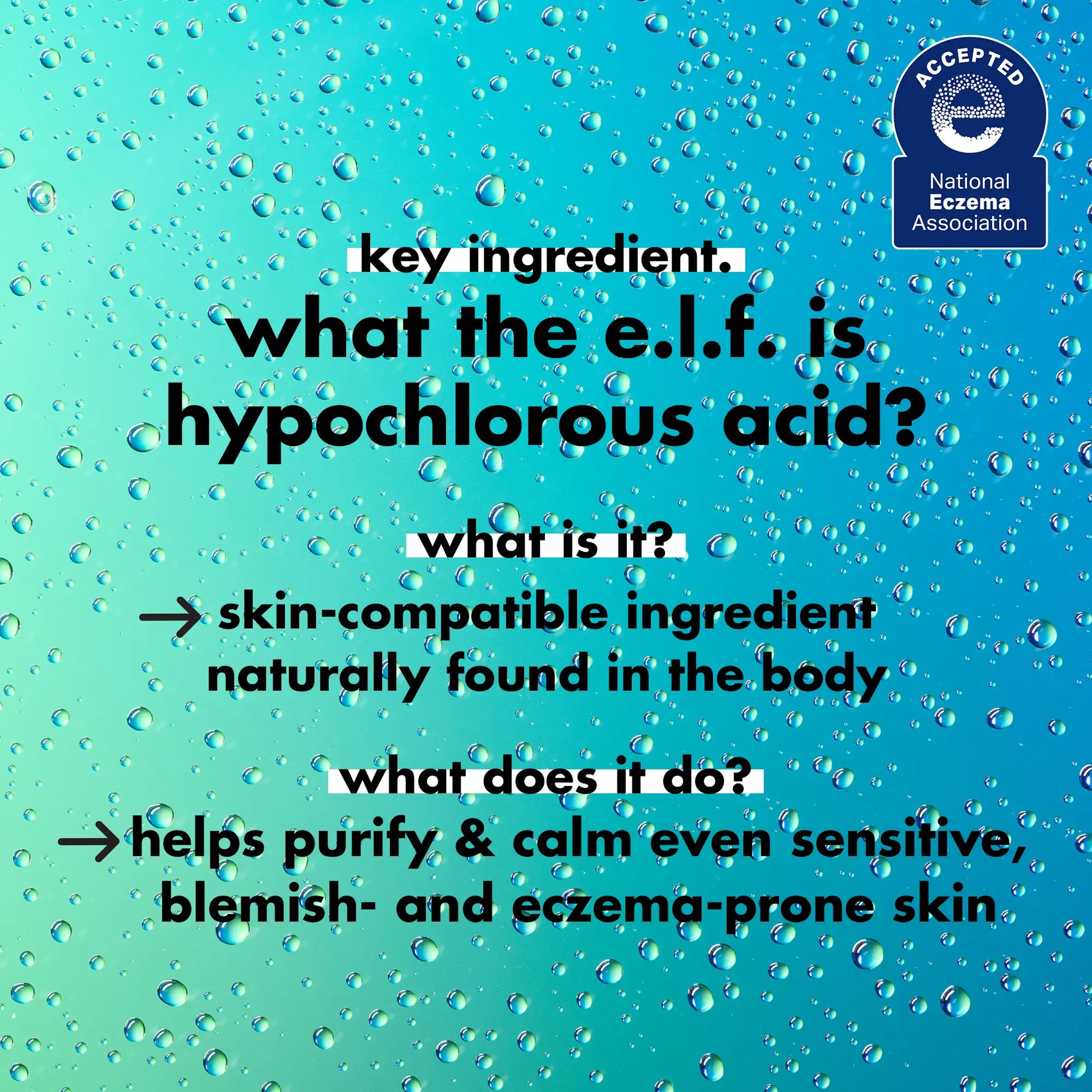 e.l.f.® Soothing Hypochlorous Acid Facial Mist – Purifying & Anti-Redness Spray
