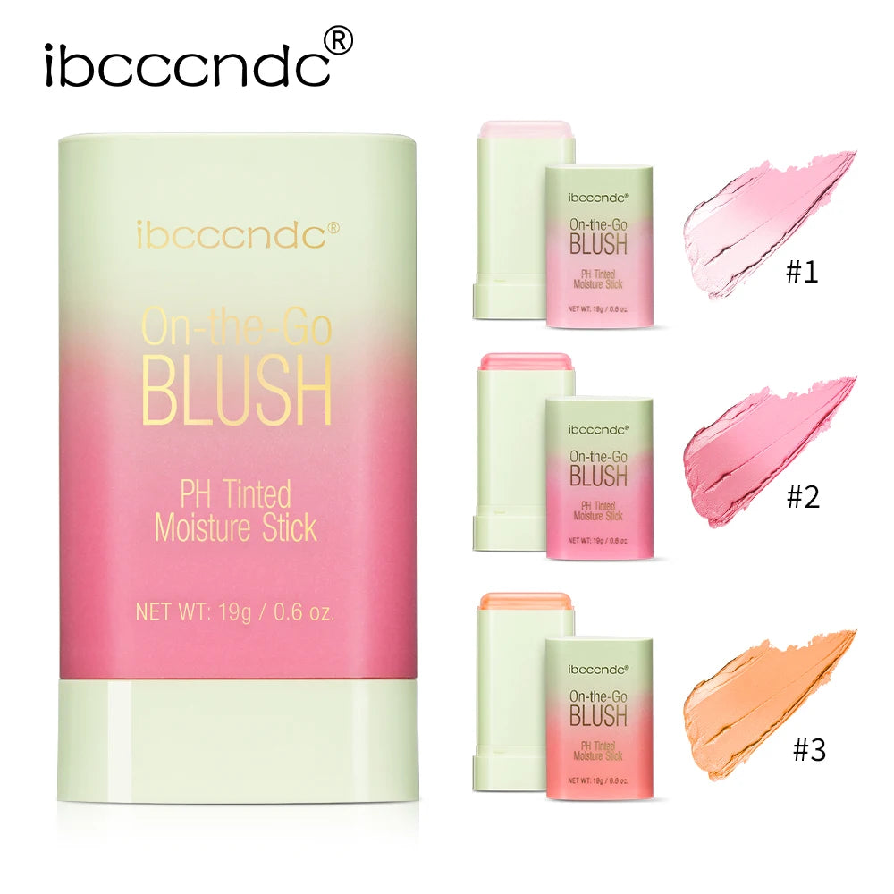 ibcccndc® 3-in-1 pH Temperature Color-Changing Blush & Lip Stick