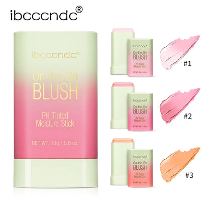 ibcccndc® 3-in-1 pH Temperature Color-Changing Blush & Lip Stick