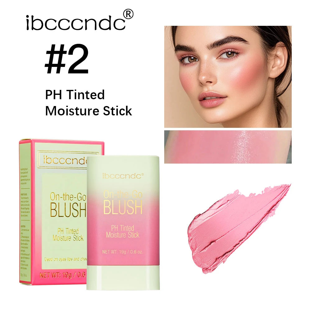 ibcccndc® 3-in-1 pH Temperature Color-Changing Blush & Lip Stick