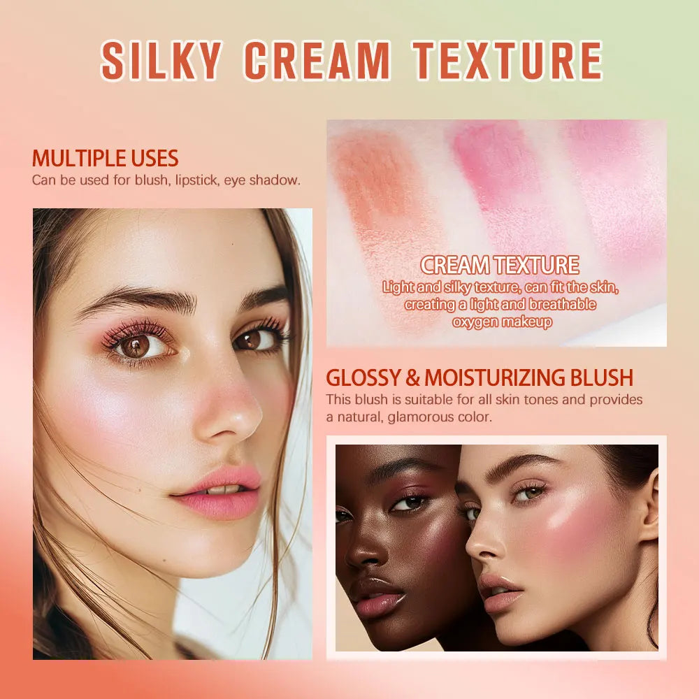 ibcccndc® 3-in-1 pH Temperature Color-Changing Blush & Lip Stick
