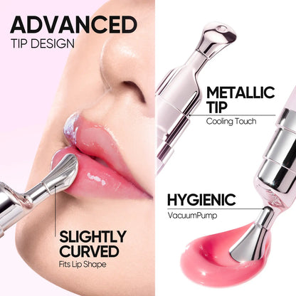 SKINTIFIC® 2-Piece Day & Night Peptide Lip Serum Combo – Hydrating & Brightening Duo