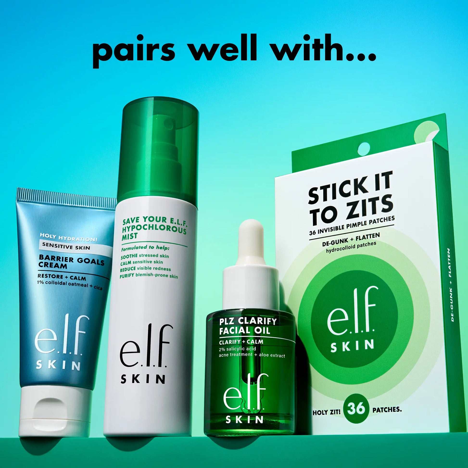 e.l.f.® Soothing Hypochlorous Acid Facial Mist – Purifying & Anti-Redness Spray