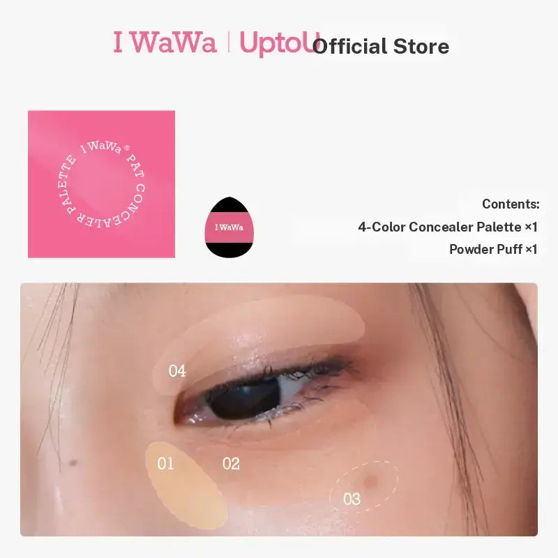 I Wawa® 4-in-1 Professional Color Correcting & Concealer Palette