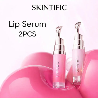 SKINTIFIC® 2-Piece Day & Night Peptide Lip Serum Combo – Hydrating & Brightening Duo