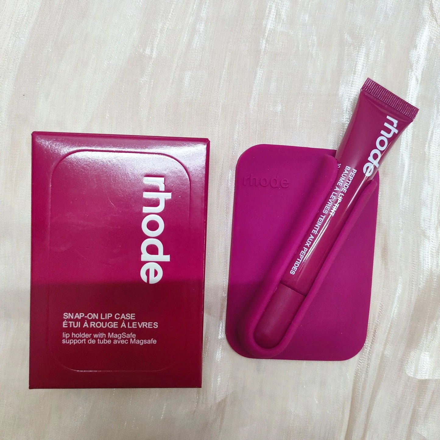 MagSafe Luminous Lip Gloss Holder Case for iPhone