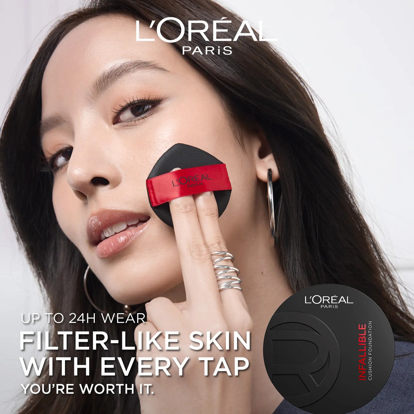 L'Oréal Paris® Infallible 24H Fresh Wear Cushion Foundation